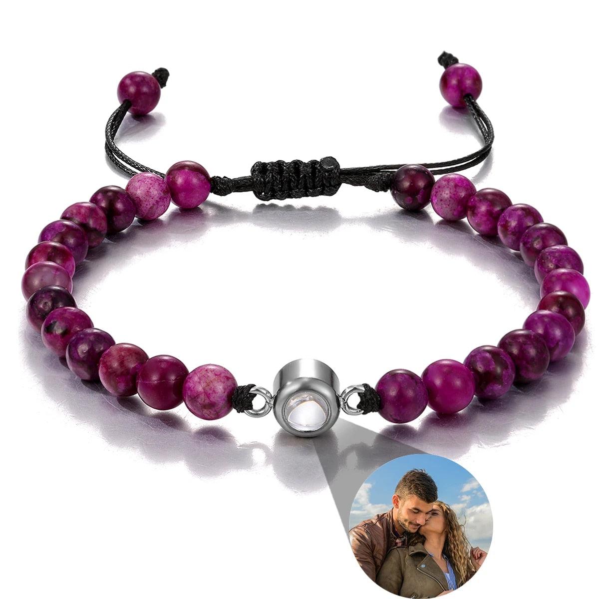 Custom Natural Stone Bracelet-Bracelets-NEVANNA