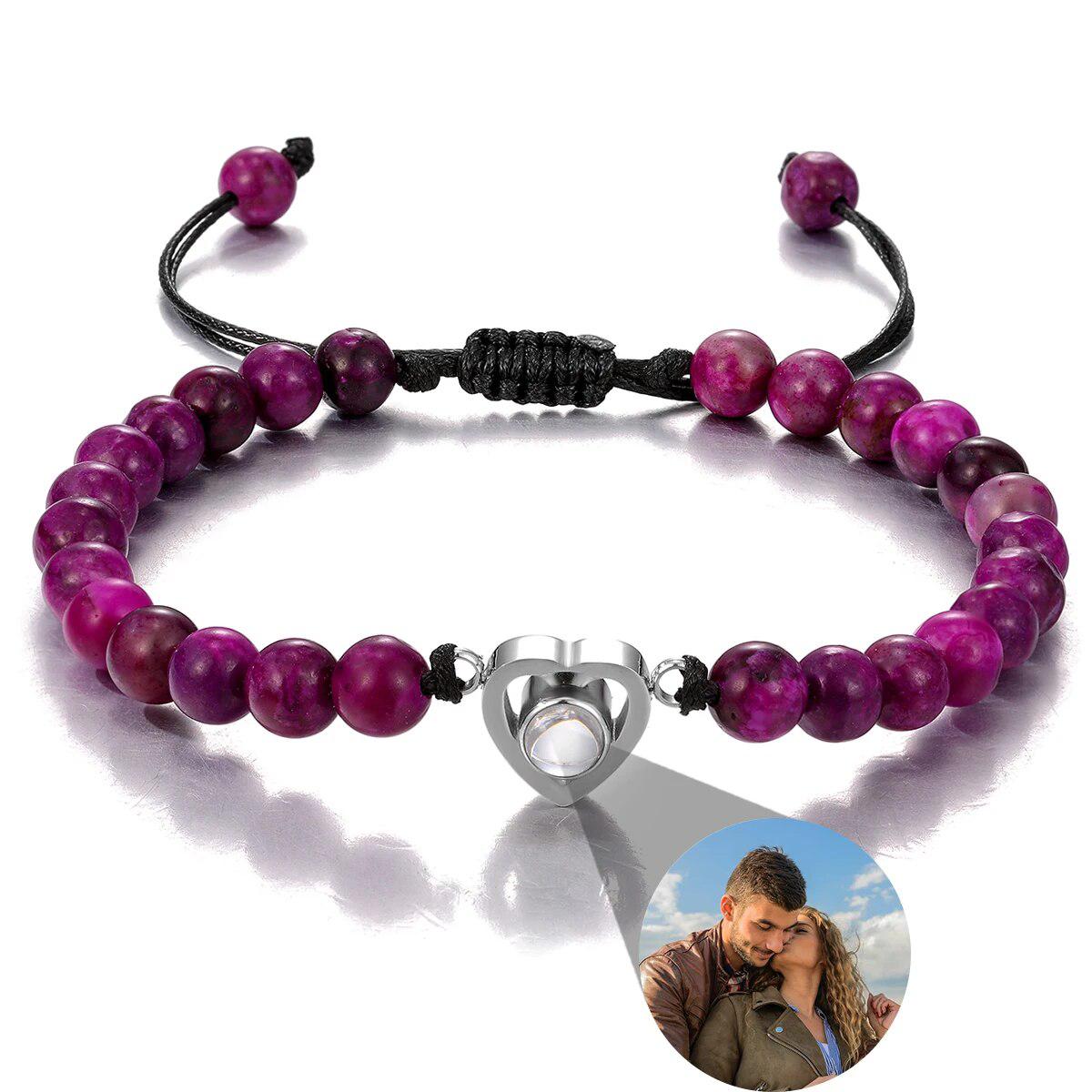 Custom Natural Stone Bracelet-Bracelets-NEVANNA