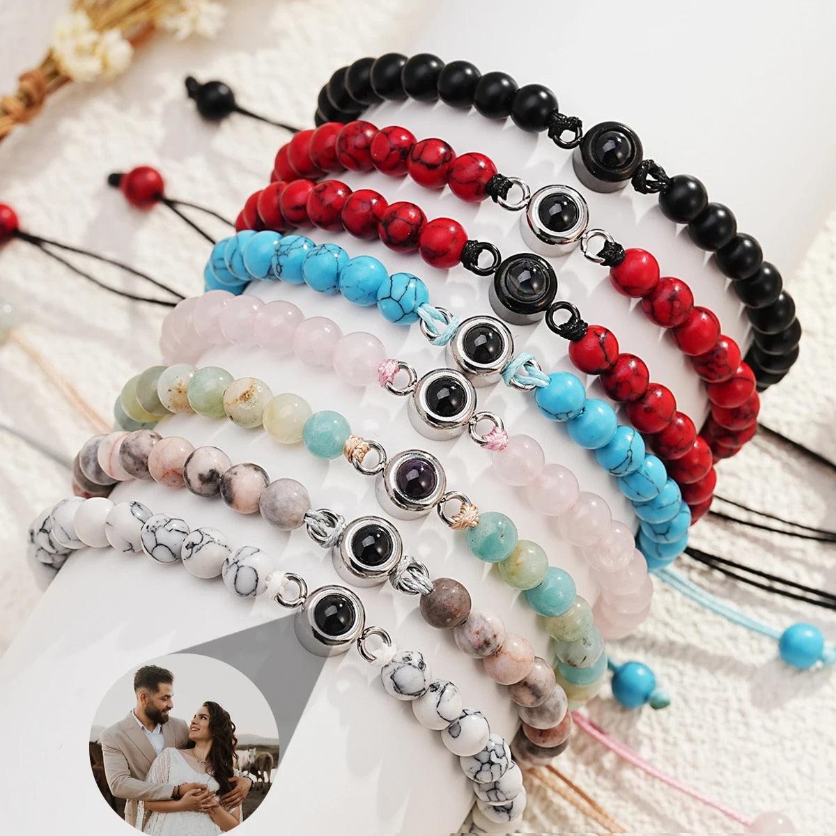 Custom Natural Stone Bracelet-Bracelets-NEVANNA