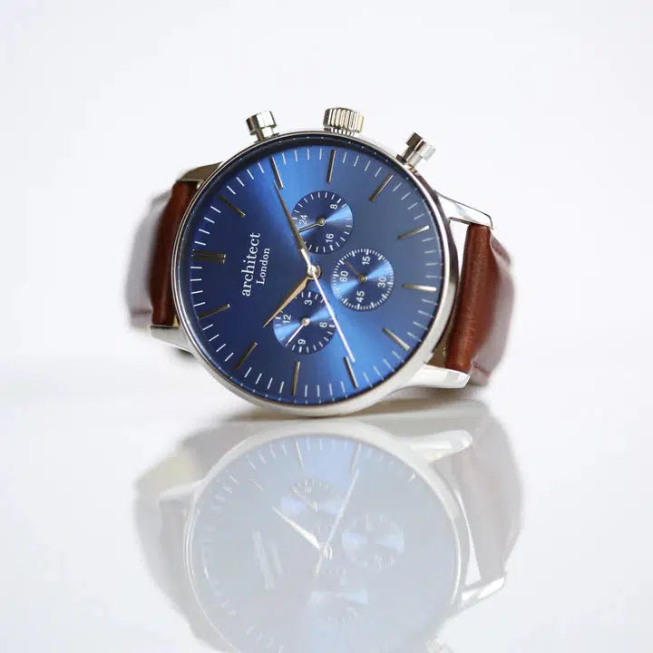 Handwriting Engraving Men's Watch - Architect Motivator-NEVANNA