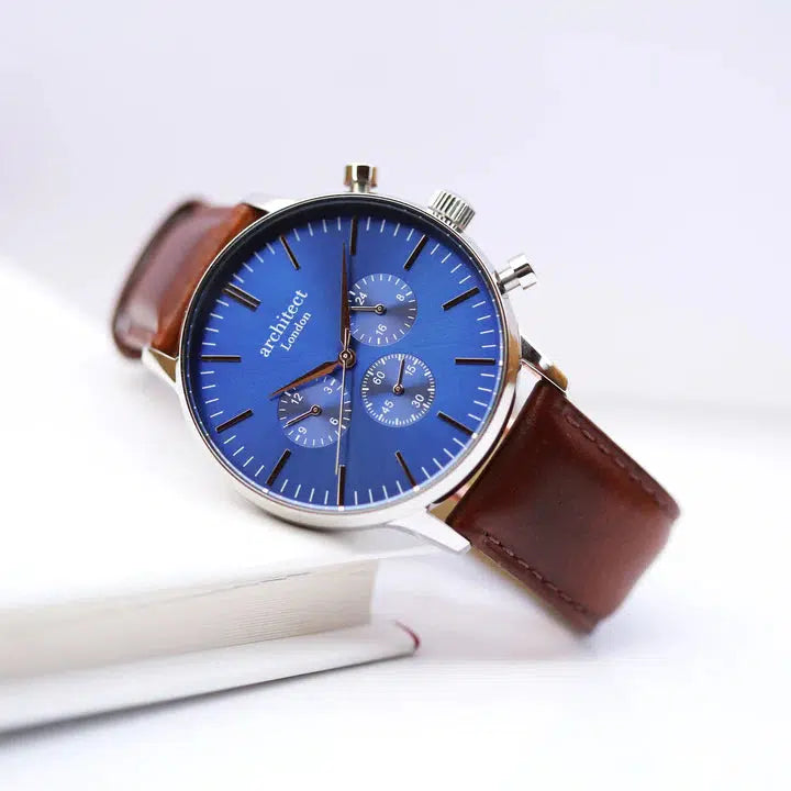 Handwriting Engraving Men's Watch - Architect Motivator-NEVANNA