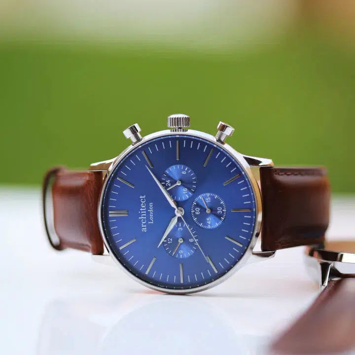 Handwriting Engraving Men's Watch - Architect Motivator-NEVANNA